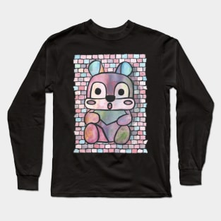 Mang Inspired Kawaii Street Art Graffiti Long Sleeve T-Shirt